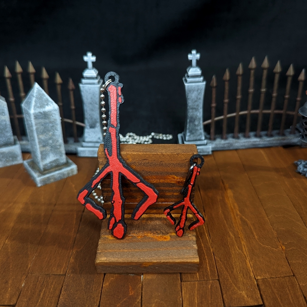 Bloodborne Necklace and Keychain Set